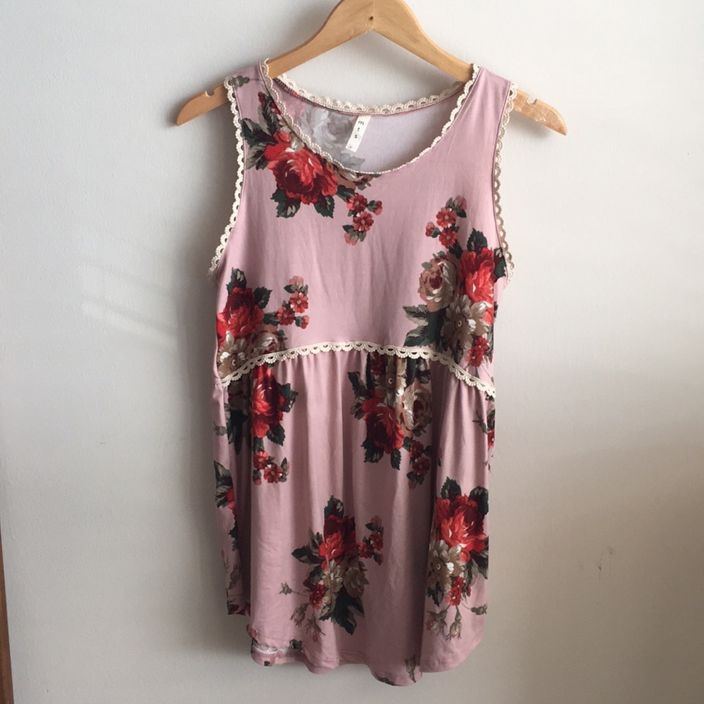 Floral Tank